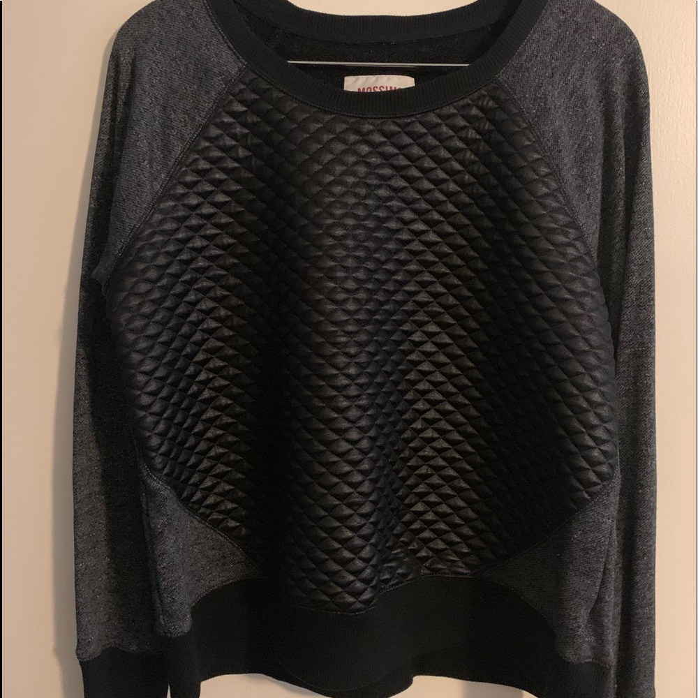 Black textured sweater from Target